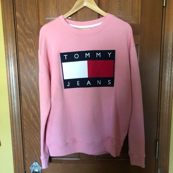 Tommy Hilfiger Tops - Tommy Hilfiger Tommy Jeans Pink Sweatshirt